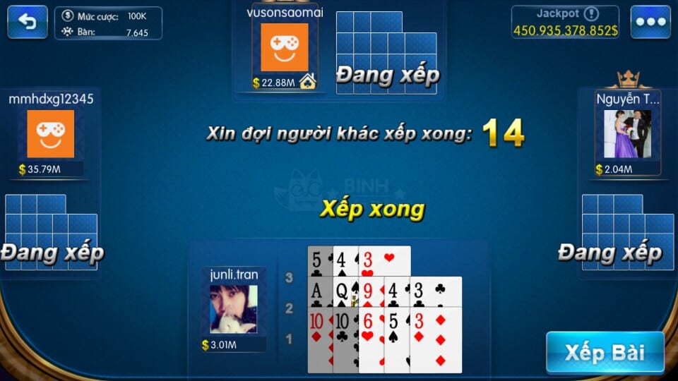 Cach choi game bai mau binh online nen luu y - Hinh 2