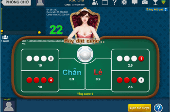 Chơi tiền ảo đổi tiền thật với game xóc đĩa online