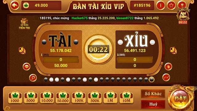 Giai tri khong au lo nho tai xiu online hinh 2