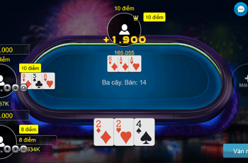 Giao diện web và điện thoại của game bài baccarat