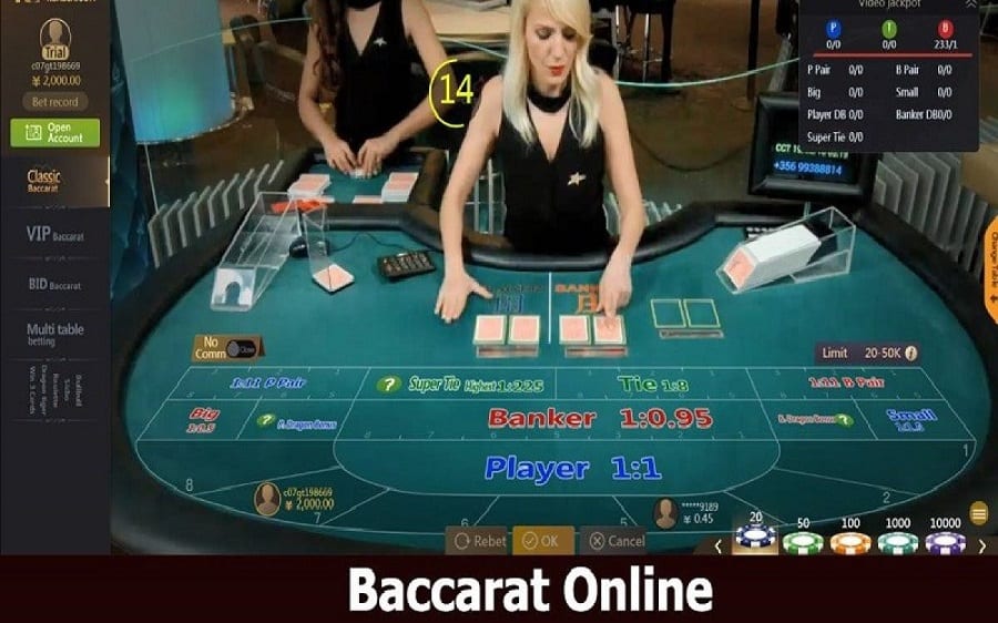 Cach choi Baccarat online dung chuan de thang nhat